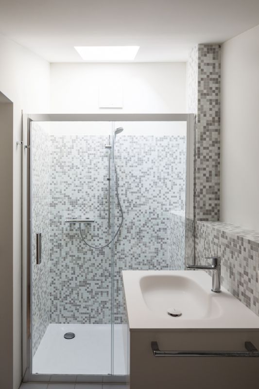 Elegant Shower with Tile
